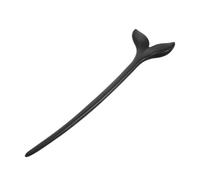 AMUSLESUR Fourchette à Cheveux en Bois Foncé Faite la Main Style Chinois Vintage Maintien Sécurisé pour Femmes et Filles Accessoire Cheveux Élégant Minimaliste