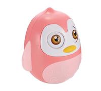 AMUSLESUR Garçon Fille Basculeur Pingouin Rose pour Motricité Coordination Main-œil Éveil Sensoriel Cadeau Naissance Garçon Fille
