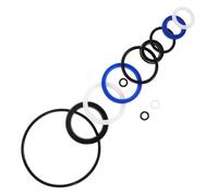 AMUSLESUR Joints Toriques Haute Pression en Caoutchouc 10 Pièces pour Réparation Hydraulique Transpalette Manuel Usage Industriel Haute Température