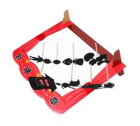 AMUSLESUR Kit de Marionnettes Chinoises DIY pour Garçon Fille Jeu Éducatif Sensoriel pour Théâtre Ombres Conte Familial et Apprentissage Préscolaire Accessoires Traditionnels Colorés