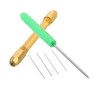 AMUSLESUR Kit d'outils Miniatures pour la Fabrication de Perruques, Insertion Ferme de Cheveux de poupée, Ensemble Complet pour Usage Domestique et Artisans spécialisés Couleur Aléatoire
