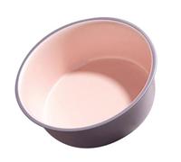 AMUSLESUR Lavabo Bain de Pieds en Plastique Résistant, Bassin Multi-usages de Taille Moyenne, Couleur Rose et Violet Bicolore, Bassin de Trempage Pratique Lavage du Visage Cuisine,