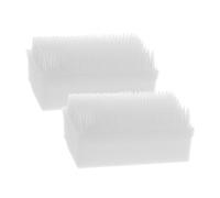 AMUSLESUR Lot de 2 Brosses Sensorielles Wilbarger Portables Blanches, Brosse de Défense Sensorielle pour Thérapie par Pression Profonde, Outil Sensoriel pour Autisme et Entraînement