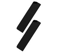 AMUSLESUR Lot de 2 Étuis Floqués Noirs pour Couteaux de Voyage 3-35 Pouces Protections de Lame Légères et Résistantes Housses Compactes pour Couteaux Multifonctions en Extérieur