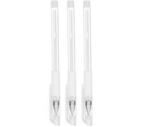 AMUSLESUR Lot de 3 Stylos Marqueurs Étanches pour Sourcils Microblading, Outil de Cartographie de Position Manuel en Abs pour Maquillage Professionnel