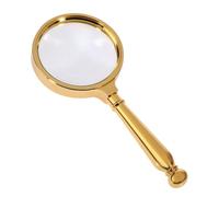 AMUSLESUR Loupe de Lecture Portative Style Rétro pour Bijoux Grossissement 10x, Légère et Décorative en Matériau Composite, Accessoire pour Photographie de Bijoux