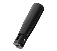 AMUSLESUR Manivelle Pliable en Nylon 8,3 Pouces pour Machines-Outils, Poignée Rotative Conique Noire, Lot de 2, Compatible Outils Industriels