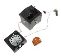 AMUSLESUR Mécanisme Horloge Murale Coucou sans Crochet Annonce Horaire Pièce de Réparation pour Pendule Murale Classique Mouvement Précis pour Horloge à Coucou