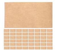 AMUSLESUR Mini Rouleaux de Papier Kraft Marron Design Parchemin Vintage Élégant 300 pour Messages, 300pcs pour Voeux d'anniversaire, Mariage et Événements