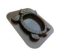 AMUSLESUR Moule en Plastique Noir de Tortue pour Dalles de Jardin, Création de Patios et Aménagement Paysager de Cours Arrière