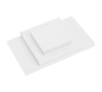 AMUSLESUR Palette de Mélange Jetable en Papier Blanc pour Nail Art, 150 Feuilles Multifonctions Prêtes à L'emploi, Outil Professionnel pour Manucure et Création D'ongles