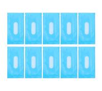 AMUSLESUR Patch de Refroidissement Soulagement Rapide Fièvre pour Garçon et Filles 10pcs en Gel et Pe, Adhère Bien et Jetable Utilisable Partout Tout Moment