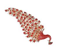AMUSLESUR Peigne à Cheveux Mariage Couronne en Alliage de Zinc et Strass, Accessoire Chic et Robuste pour Femmes, Banquet et Fêtes de Noël
