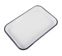 AMUSLESUR Plaque à Lasagne Émaillée Multifonction 24X35X2,5 CM pour Pâtisserie et Cuisson Four Compatible Lave-Vaisselle