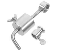 AMUSLESUR Poids Équilibrage Rôtissoire BBQ Acier Inoxydable Accessoire Limiteur de Tige pour Barbecue Support Stable et Résistant à Haute Température de Rechange pour Grill
