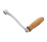 AMUSLESUR Poignée de Hachoir à Viande Domestique en Bois Lisse Manivelle Accessoire Compact pour Machine à Poussoir à Saucisses Meuleuse Manuelle Polyvalente Cuisine - Outil Pratique pour