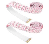 AMUSLESUR Ruban de Mesure Braille Souple 150 CM Lot de 2 pour Malvoyants Dispositif Portable d'Apprentissage Tactile et Mesures Précises en Toute Situation
