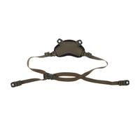 AMUSLESUR Sangle de Mentonnière Tactique en Nylon Ajustable pour Casque Major et Casque, Sécurité Renforcée pour Missions Prolongées en Extérieur