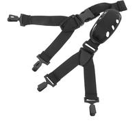 AMUSLESUR Sangles de Casque de Chantier Mentonnière Réglable Antidérapante, Lot de 2 Jugulaires en PP pour Casque de Sécurité, Accessoires pour Usage Industriel