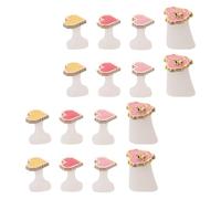 AMUSLESUR Séparateurs D'orteils Positionnement Stable Réutilisables en Silicone Lot de 16 Pièces pour Manucure et Salon de Beauté pour Hommes et Femmes