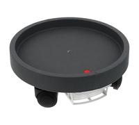 AMUSLESUR Support sans Bavure ni Odeur pour Pot de Fleurs à roulettes en Plastique Palette Mobile avec Style Naturel pour Balcon et Patio