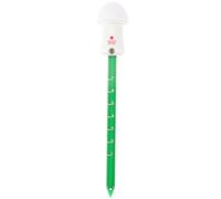 AMUSLESUR Testeur D'humidité du Sol pour Plantes, Détecteur Blanc | Mode de Détection Automatique, Rappel D'arrosage, Alimentation Lr44 Incluse