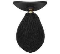 AMUSLESUR Timbre pour Fards à Paupières en Silicone Noir, Outil de Maquillage pour Femmes, Texture Confortable, pour Voyage, Création Rapide de Maquillage des Yeux