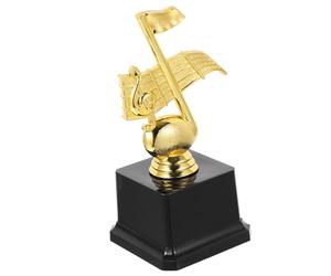 AMUSLESUR Trophée du Concours Musical en Plastique Léger, Symbole d'honneur Facile à Ranger, pour Compétitions de Musique et Concours de Chant Scolaires