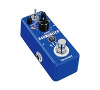 Amuzik Guitar Harmonizer Effect Pedal Digital Octave Effects Pedals Harmony Pitch Shifter Detune For Electric Guitar Bass Mini Size True Bypass
