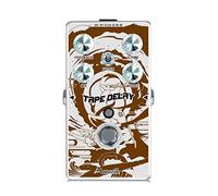 Amuzik Guitare Effet Pédale Tape Delay True Bypass Mini Taille avec Art Design pour Guitare Électrique et Basse