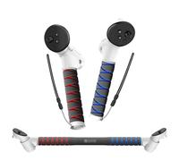 AMVR Embouts de poignée améliorés, Compatible avec Les Accessoires Meta/Oculus Quest 3S/Quest 3, 3-en-1 VR Gorilla Tag Long Arms Sticks, Beat Saber Grips, Golf Club Attachment, Poignées d'extension