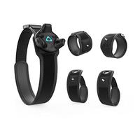 AMVR Sangles de suivi de la taille et de la paume réglables pour HTC Vive System Trackers Motion Capture (1 ceinture de suivi + 2 bracelets + 2 sangles de paume)
