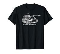 AMX 13 75 Char léger Chars français Dessin au trait T-Shirt