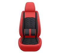 Amxaqjc Housse Siège Voiture Ensembles pour Nissan pour Qashqai pour Juke pour Leaf pour Armada pour Altima pour Cube pour Dualis pour Tiida Couverture Siège Voiture(Red 1 Seat)