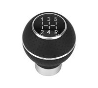 Amxaqjc Pommeau Levier Vitesse Universel Aluminium 5 Vitesses M8 M10 M11 M12 Pour Transmission Manuelle Niveau Automatique Pommeau Levier Vitesse Voiture(Argent)