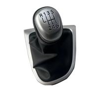 Amxaqjc Pour Clio 4 IV MK4 2012-2019 Pommeau Levier Vitesse Guêtre Couvercle Botte Poussière LHD 5/6 Vitesses Transmission Manuelle Pommeau Levier Vitesse Voiture(Matt 6 Speed)