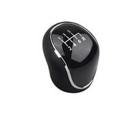 Amxaqjc Pour Ford Pour Mondeo Mk4 Pour S/C-Max Pour Focus Mk2 Pour Kuga Pommeau Levier Vitesse Manuel Cuir Boule 5/6 Vitesses Pommeau Levier Vitesse Voiture(6 Speed-R)