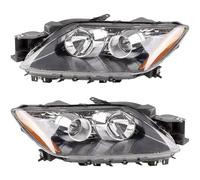 Amxaqjc Pour Mazda Pour CX-7 Pour CX7 2007-2014 Phare De Pare-chocs Avant Lampe Frontale 2 Pièces Une Paire Feux Avants Auto(1Pair Xenon)