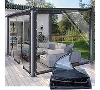 AMXFS Bâche de Protection avec œillets - 2 x 2,5 m - Bleu et Vert - avec 2 Fermetures éclair en PVC de 0,35 mm - Protection des Plantes - Bâche de Pluie - Bâche Polyvalente - 400 g/m²