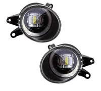 AMXHYVS Antibrouillard Avant Voiture Ensemble Feux Antibrouillard Avant Blancs Avec Anneaux Lumineux Angel Eyes Accessoires Remplacement Compatible Avec A4 B6 2001-2005(White White Ring)