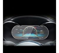 AMXHYVS Films d'écran Navigation Compatible avec Mercedes pour Benz pour AMG C43 C63 2019 2020 2021 2022 voiture GPS Navigation Film de protection écran LCD verre trempé(B tempered glass)