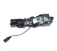 AMXHYVS Support Poignée Portière Compatible Avec VW Pour Passat B6 B7 2005-2014 3CD837885 3C0837885A Cadre De Poignée De Porte Avant Gauche Faisceau De Câblage