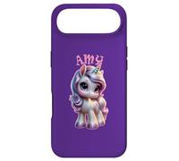 Amy Adorable Motif Licorne pour Fille Nom Amy Coque pour iPhone Air