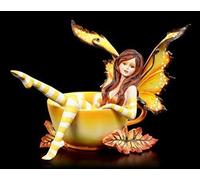 Amy Brown Figurine Elfes en Tasse - Tasse Fairy Automne