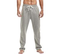 Amy Coulee Pantalon de Jogging en Coton pour Homme, Gris, M