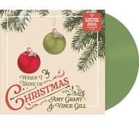 Amy Grant & Vince Gill – When I Think Of Christmas – Vinyle LP vert olive