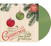 Amy Grant & Vince Gill – When I Think Of Christmas – Vinyle LP vert olive
