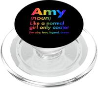 Amy Like A Normal Girl Only Cooler Queen Prénom PopSockets PopGrip pour MagSafe