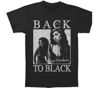 Amy Winehouse - "Back To Black" T-Shirt für Herren/Damen Uni RO7131 (M) (Schwarz)