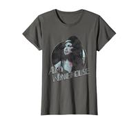 Amy Winehouse Circle Art Soul Music by Rock Off T-Shirt, Femme, Asphalte, XS
